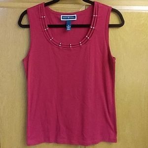 NWOT, Karen Scott, Sleeveless Blouse, Sz. M